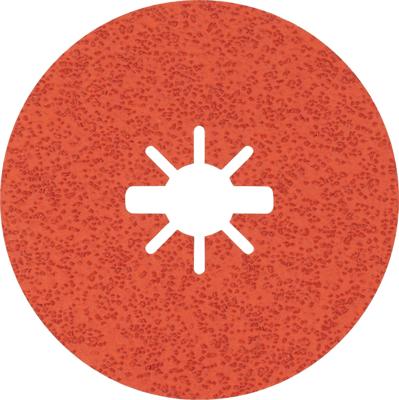 Bosch Accessoires Expert R782 X-LOCK keramische prisma-fiberschijf 125 mm, 22,23 mm, K36 - 1 stuk(s) - 2608621808 Bosch Accessoires Expert R782 X-LOCK keramische prisma-fiberschijf 125 mm, 22,23 mm, K36 - 1 stuk(s) - 2608621808