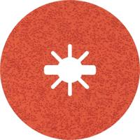 Bosch Accessoires Expert R782 X-LOCK keramische prisma-fiberschijf 125 mm, 22,23 mm, K36 - 1 stuk(s) - 2608621808 - thumbnail