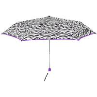 paraplu 97 cm aluminium/polyester wit/zwart - thumbnail