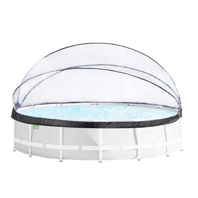 Exit zwembadoverkapping ECO rond 488 cm - universeel