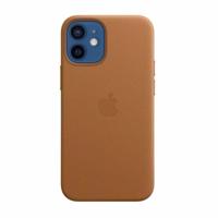 Apple leather case iPhone 12 Mini Saddle Brown - thumbnail