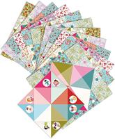 Origami - Happertje Bloemen van DJECO roze - thumbnail