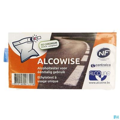 Alcowise Alcoholtester Eenmalig Gebruik