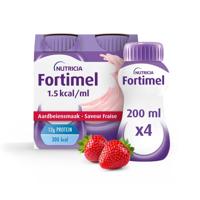 Fortimel 1.5kcal Aardbei 4x200ml - thumbnail