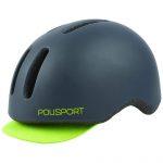 Polisport helm commuter mat grijs/fluo geel l 58-61cm Polisport helm commuter mat grijs/fluo geel l 58-61cm