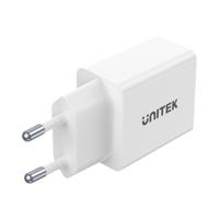 Unitek P1113A-EU - oplader 2X USB-A, 12W, wit - thumbnail