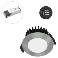 EVN L54N071325 EVN Lichttechnik LED-inbouwlamp LED LED vast ingebouwd 7 W Chroom - thumbnail