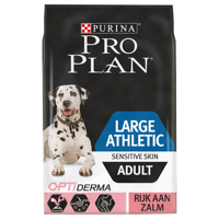Pro Plan Large Athletic Adult Sensitive Skin met zalm hondenvoer 2 x 14 kg - thumbnail