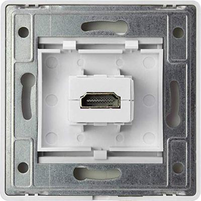 Renkforce RF-4724906 HDMI Adapter [1x HDMI-bus - 1x HDMI-bus] Wit Vergulde steekcontacten