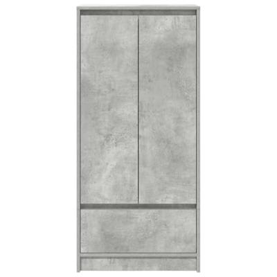 Kast met lade 55,5x34x119,5 cm spaanplaat betongrijs Kast met lade 55,5x34x119,5 cm spaanplaat betongrijs