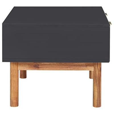 Salontafel 90x50x40 cm massief acaciahout en MDF