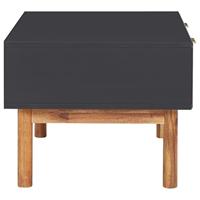 Salontafel 90x50x40 cm massief acaciahout en MDF - thumbnail