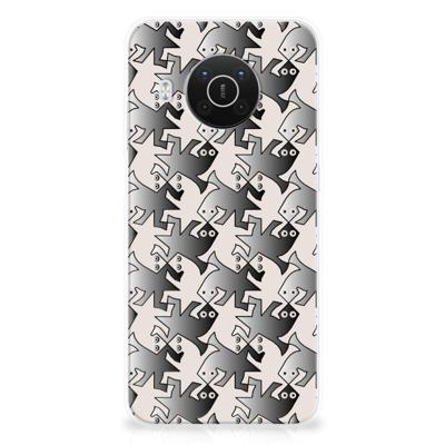 Nokia X10 | X20 | TPU Hoesje | Salamander Grey