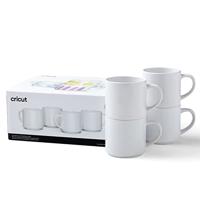 Cricut 2009392 Mok 300 ml. Wit 4 stuk(s) - thumbnail
