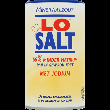 LoSalt Mineraalzout met Jodium 350 g bij Jumbo LoSalt Mineraalzout met Jodium 350 g bij Jumbo
