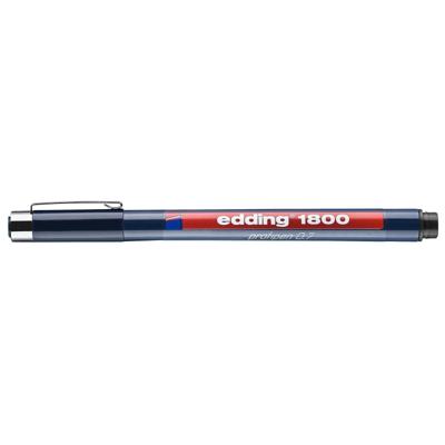 Fineliner edding 1800 0.7mm zwart