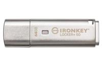 Kingston IronKey Locker+ 50 64 GB usb-stick - thumbnail