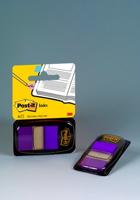 Post-it index standaard, ft 24,4 x 43,2 mm, houder met 50 tabs, paars - thumbnail