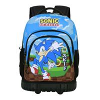 Sonic The Hedgehog Fan GTS Trolley Backpack Greenhill - thumbnail