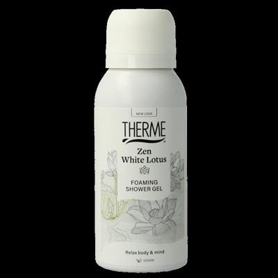 Therme Zen white lotus foam shower 50 Milliliter