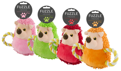 Fuzzle Hedgie Pull Me Pink