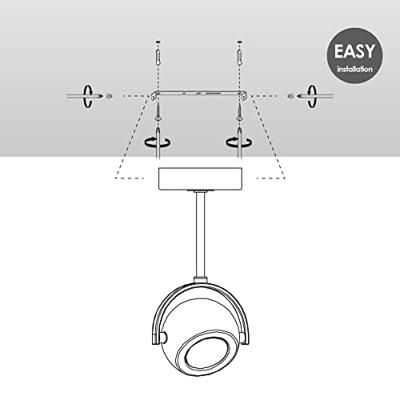 Light depot - LED opbouwspot Nop - 9,5 cm - zwart - Outlet Light depot - LED opbouwspot Nop - 9,5 cm - zwart - Outlet