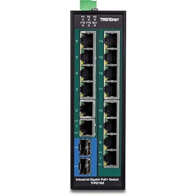 TrendNet 21.22.1460 TI-PG162 Industrial Ethernet Switch 10 / 100 / 1000 MBit/s TrendNet 21.22.1460 TI-PG162 Industrial Ethernet Switch 10 / 100 / 1000 MBit/s