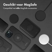 Accezz Rugged Frosted MagSafe Backcover voor Samsung Galaxy S25 Plus Telefoonhoesje Zwart - thumbnail