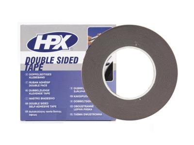 HPX Dubbelzijdige PE bevestigingstape | Zwart | 12mm x 10m - ZC04 | 10 stuks ZC04