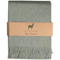 Alpaca Plaid - Lichtgroen - 200x150cm - Nieuw! - thumbnail