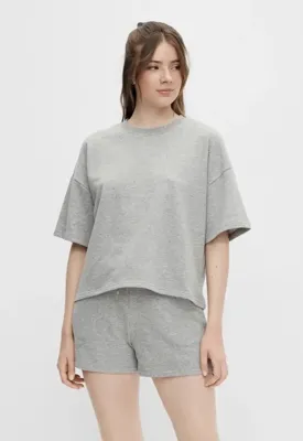 - Loungewear Top - Summer 2/4 wijde top - Oversized jogging T-shirt korte mouw