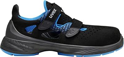 uvex 1 G2 6828839 Veiligheidsandalen S1 Schoenmaat (EU): 39 Blauw, Zwart 1 paar - thumbnail