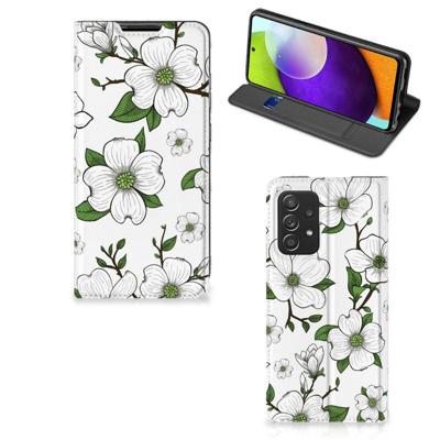 Samsung Galaxy A52 Smart Cover Dogwood Flowers Samsung Galaxy A52 Smart Cover Dogwood Flowers