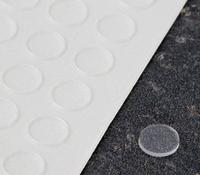 Stootdopje diameter 8mm zelfklevend 50x - thumbnail