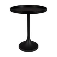 Zuiver Ronde Bijzettafel 'Jason' 46cm, kleur Zwart - thumbnail