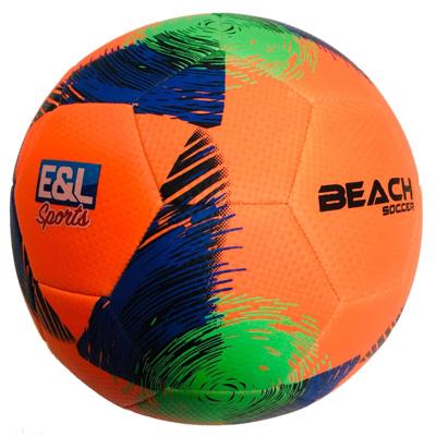 E&L Sports beachvoetbal oranje/blauw