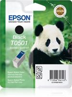 Epson T0501 cartridge zwart (origineel) - thumbnail