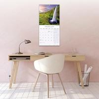 Iceland Calendar 2026 Square Travel Wall Calendar - 16 Month - thumbnail
