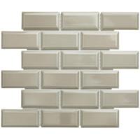 Mozaiek Paris Metro Licht Grijs 4,5x9,5 - thumbnail