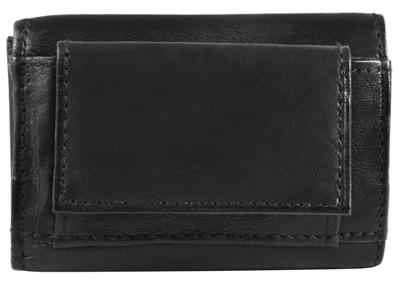 Mini portemonnee Leer Zwart Excellanc Mini portemonnee Leer Zwart Excellanc