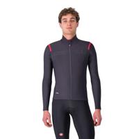 Castelli Tutto Nano RoS fietsshirt lange mouw dark grey/red heren M - thumbnail