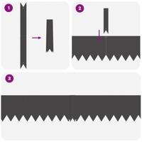 Gazonranden 30 pcs Zwart 100 x 0.5 x 20 cm Staal - thumbnail