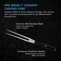 Messermeister four seasons vleesvork 18 cm rvs/zwart - thumbnail