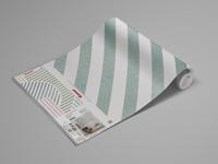 Komar Flair Fotobehang Jeux de Lignes Bonbon - FLX6-039 - thumbnail