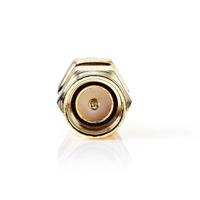 Nedis SMA-Adapter | SMA Male Omgekeerde Polariteit | SMA Male | Verguld | 50 Ohm | Recht | Koper | Goud | 2 Stuks | Doos - CSGB02110GD - thumbnail