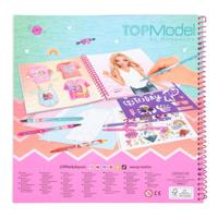 TOPModel kleurboek T shirt Designer meisjes 24,7 x 24 cm papier - thumbnail