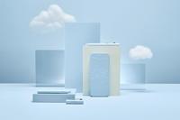 Faber Castell FC-201524 Balpen en Vulpen Grip 2010 Harmony Sky Blue - thumbnail