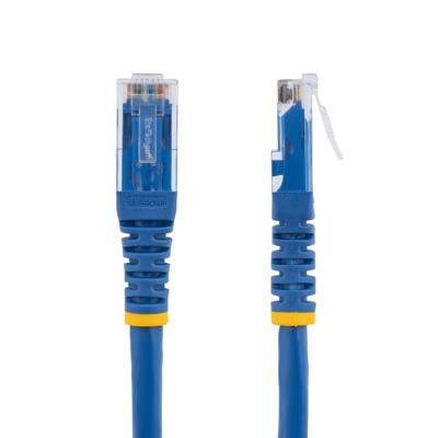 Cat6 ethernetkabel 25 ft blauw