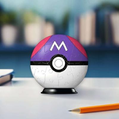 Ravensburger puzzelbal Pokemon masterball 54 stukjes