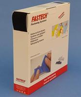FASTECH® B50-SK-L-999925 Klittenband Om vast te plakken Hotmelt Lusdeel (l x b) 25000 mm x 50 mm Zwart 25 m - thumbnail
